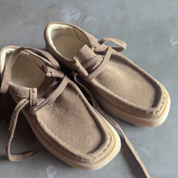 CLARKS® x ZARA LEATHER SHOES | Brown | US Size  2½ - Picture 5 of 16